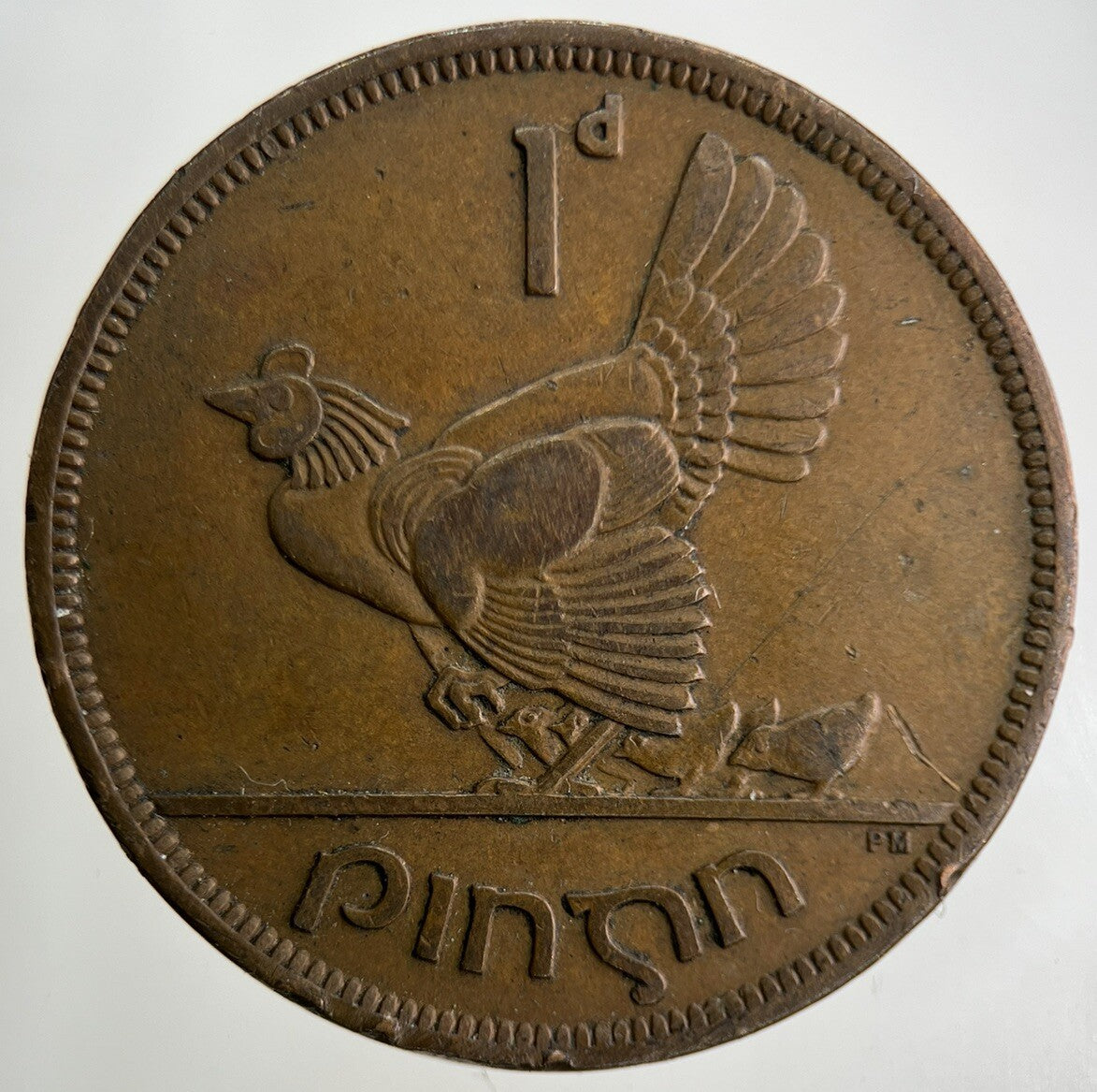 1942 Irish One Penny Coin | Fine Collectable Grade