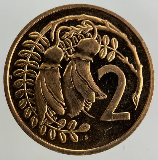 1967 New Zealand Proof 2 Cents Coin | Very High Grade