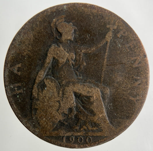 1900 Victoria Half-Penny Coin | Collectable Grade