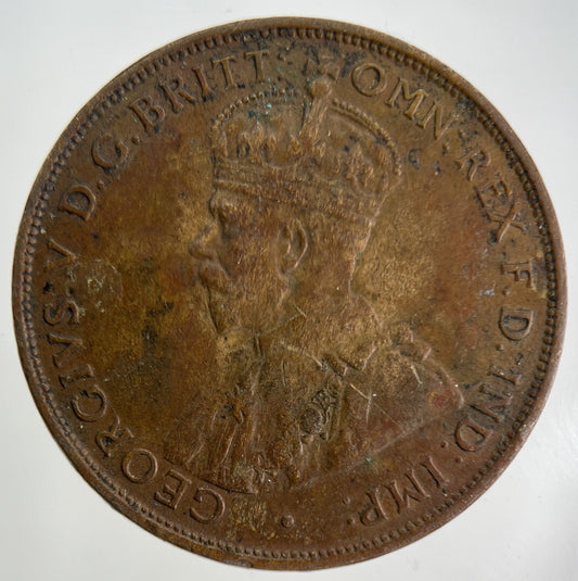 1934 Australia One Penny Coin | Fine Collectable Grade