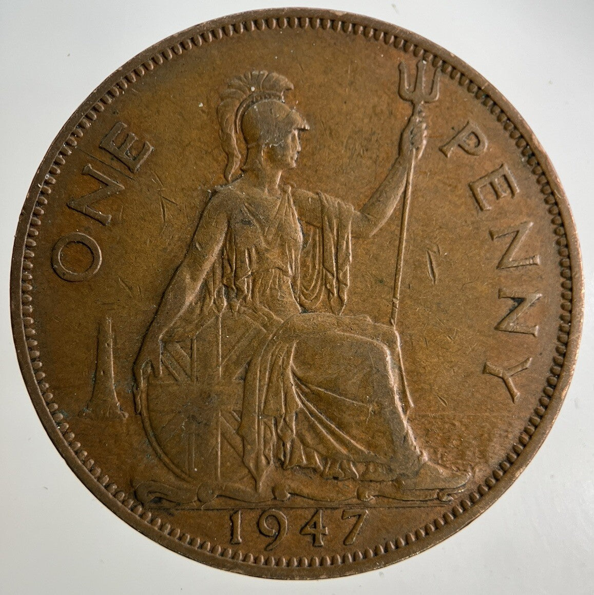 1947 George VI One Penny Coin | Fine Collectable Grade
