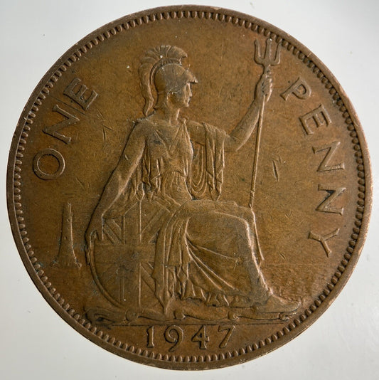1947 George VI One Penny Coin | Fine Collectable Grade
