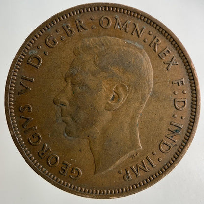 1947 George VI One Penny Coin | Fine Collectable Grade