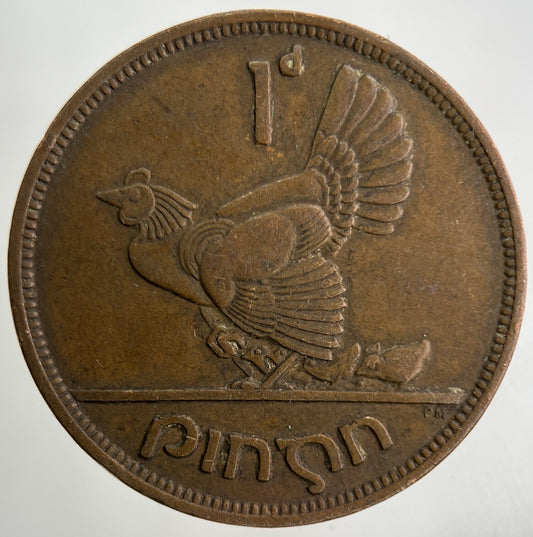 1943 Irish One Penny Coin | Fine Collectable Grade