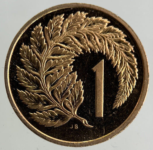 1967 New Zealand Proof 1 Cent Coin | Very High Grade