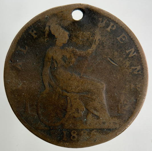 1886 Victoria Half-Penny Coin | Collectable Grade