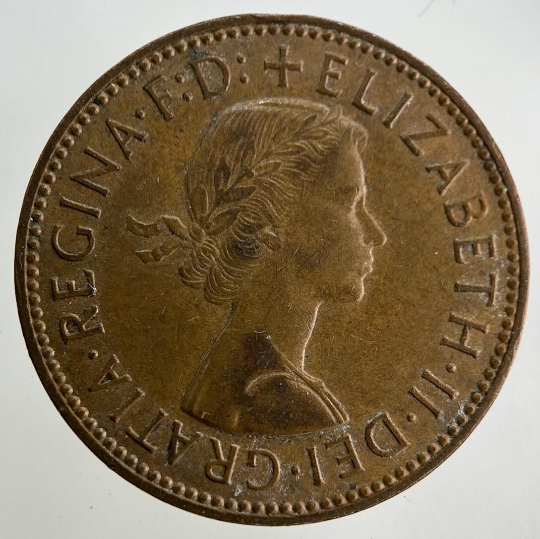 1965 Elizabeth II 2nd Half-Penny Coin | Fine Collectable Grade