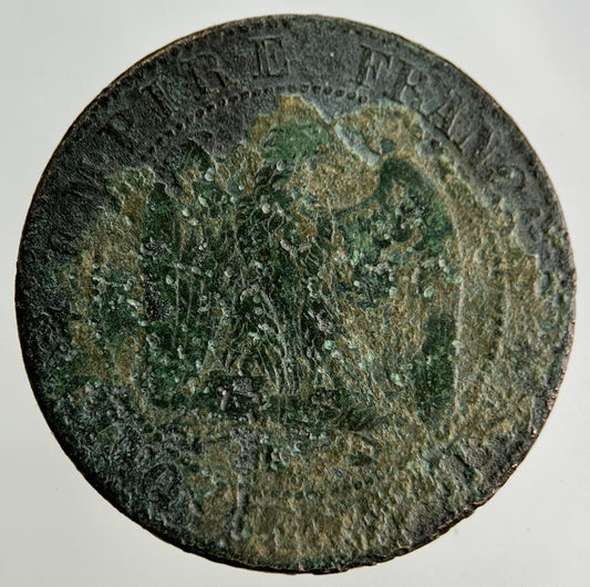 1855 France 5 Centimes Coin | Fair Grade