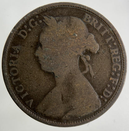 1877 Victoria Half-Penny Coin | Collectable Grade