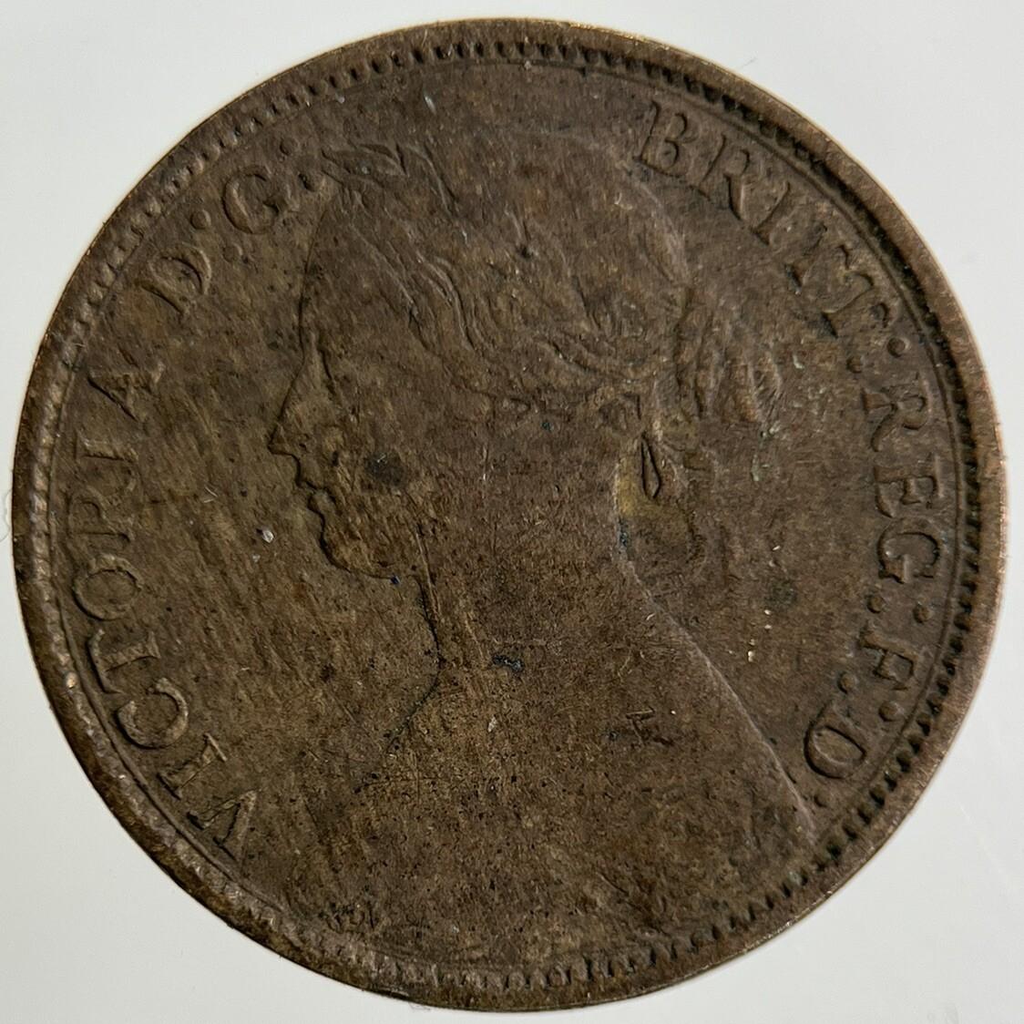 1860 Victoria Farthing Coin | Collectable Grade
