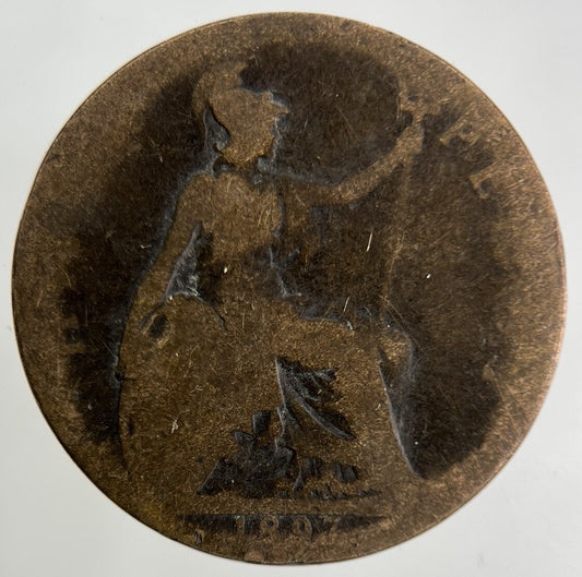 1897 Victoria Half-Penny Coin | Collectable Grade