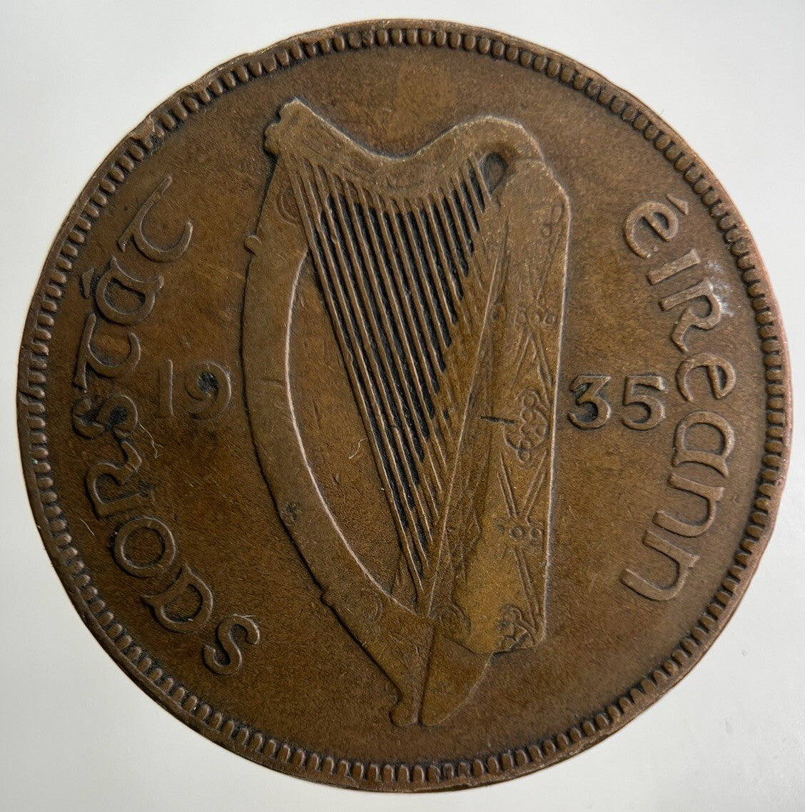 1935 Irish One Penny Coin | Collectable Grade