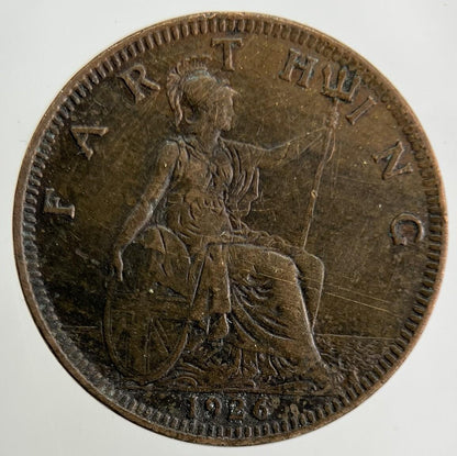 1926 George V Farthing Coin | Fine Collectable Grade