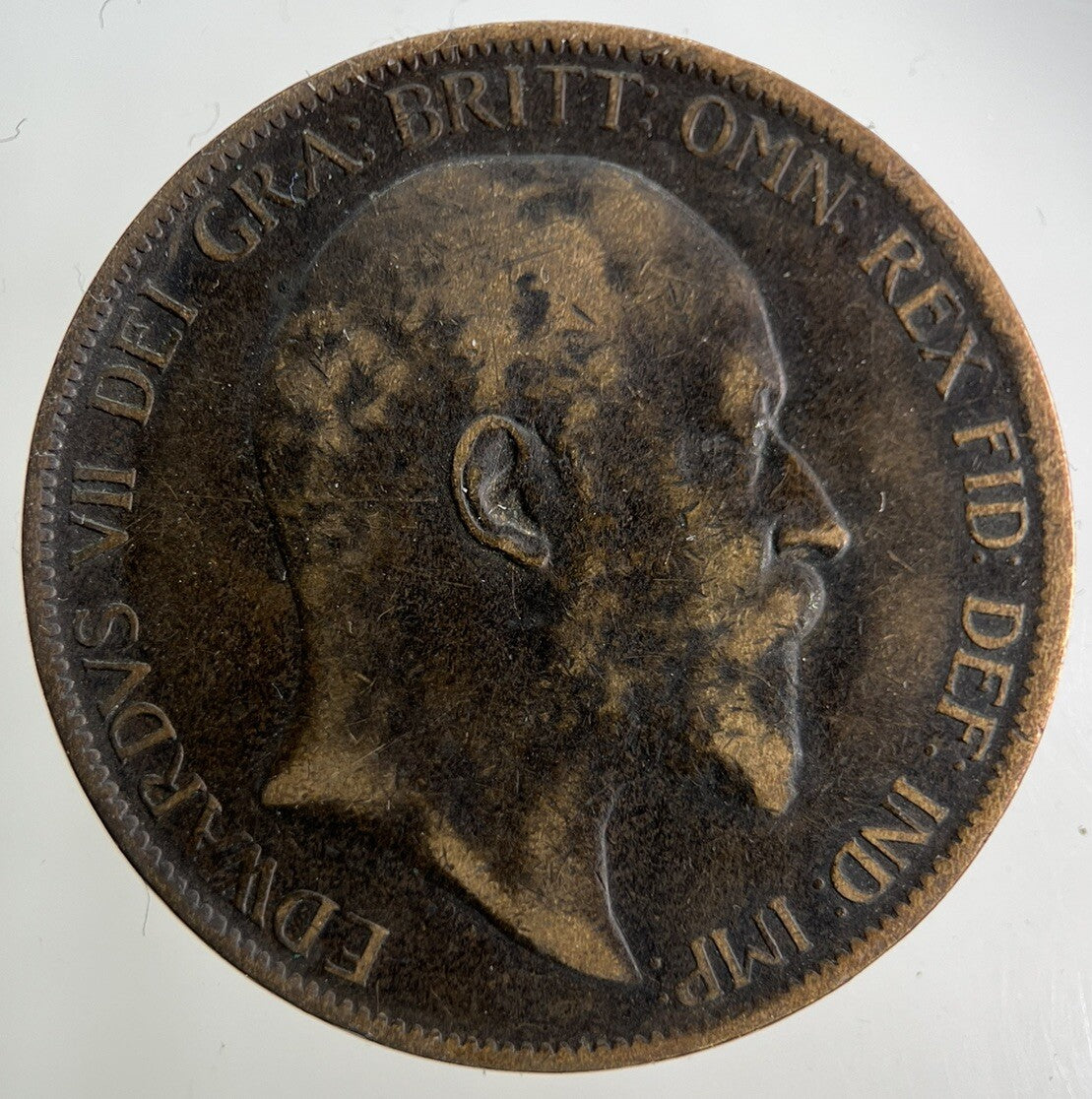1904 Edward VII One Penny Coin | Fine Collectable Grade