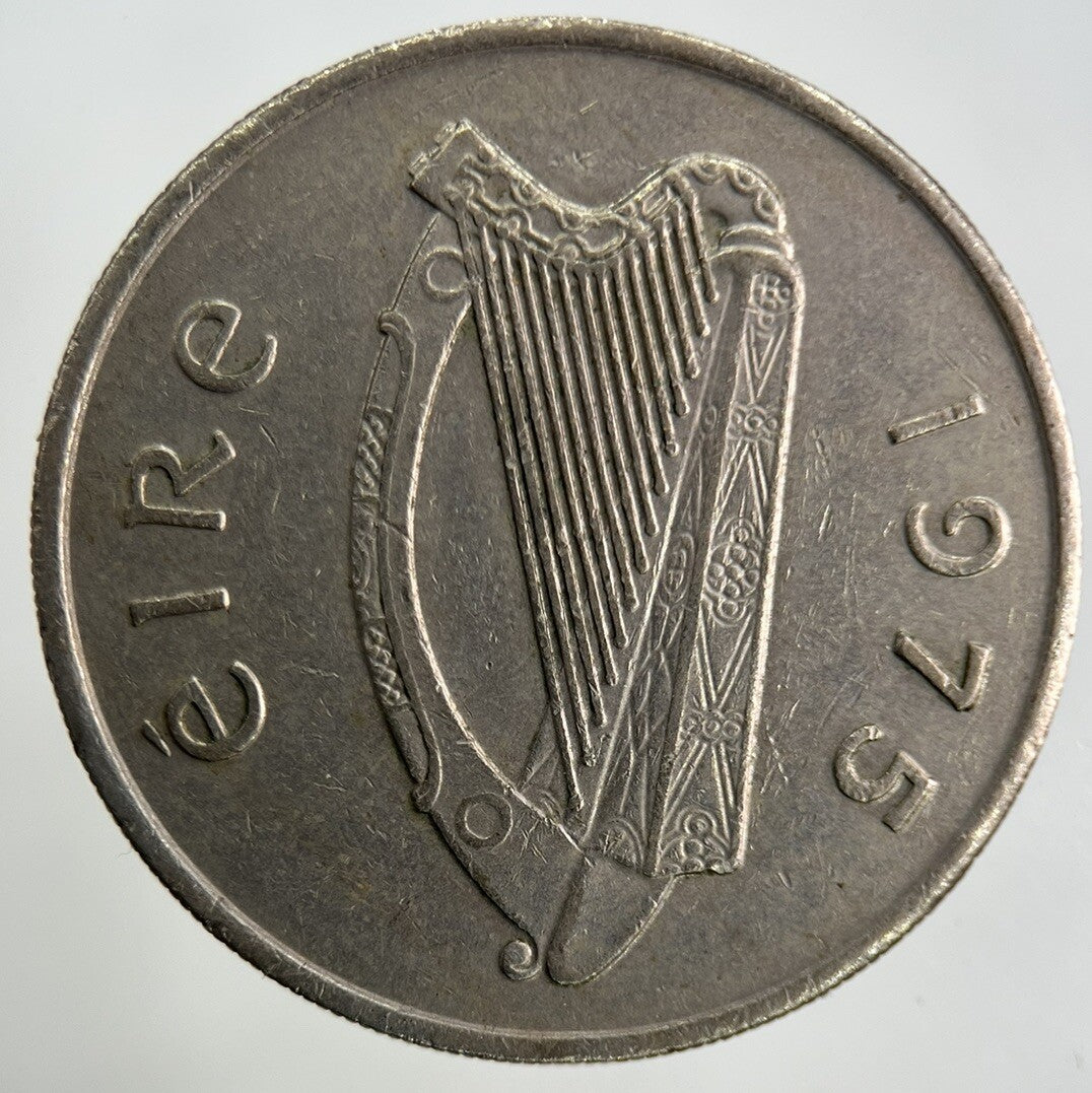 1975 Irish 10p Ten-Pence Coin | Fine Collectable Grade