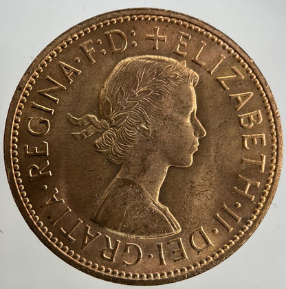 1966 Elizabeth II 2nd One Penny Coin | Fine Collectable Grade