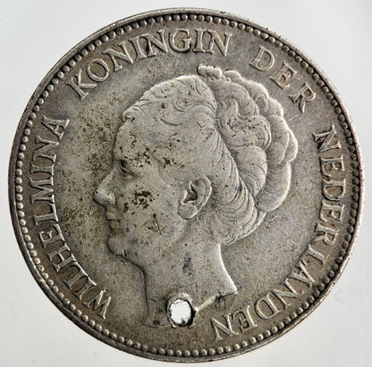 1931 Netherlands 1 Gulden Silver Coin | Collectable Grade