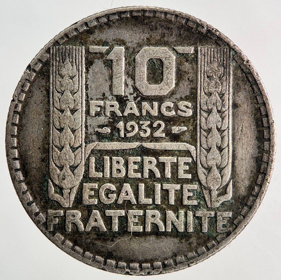 1932 France 10 Franc Silver Coin | Fine Collectable Grade