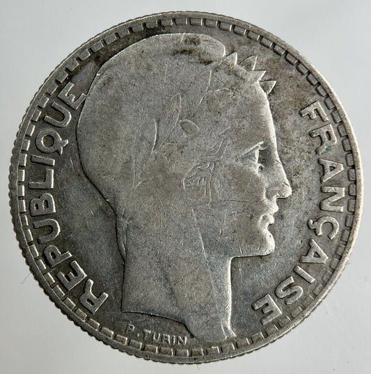 1932 France 10 Francs Silver Coin | Fine Collectable Grade