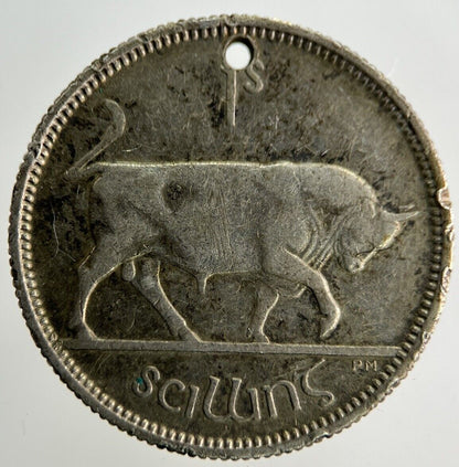1931 Irish Shilling Silver Coin | Fine Collectable Grade