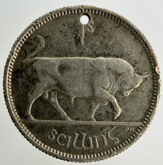 1931 Irish Shilling Silver Coin | Fine Collectable Grade