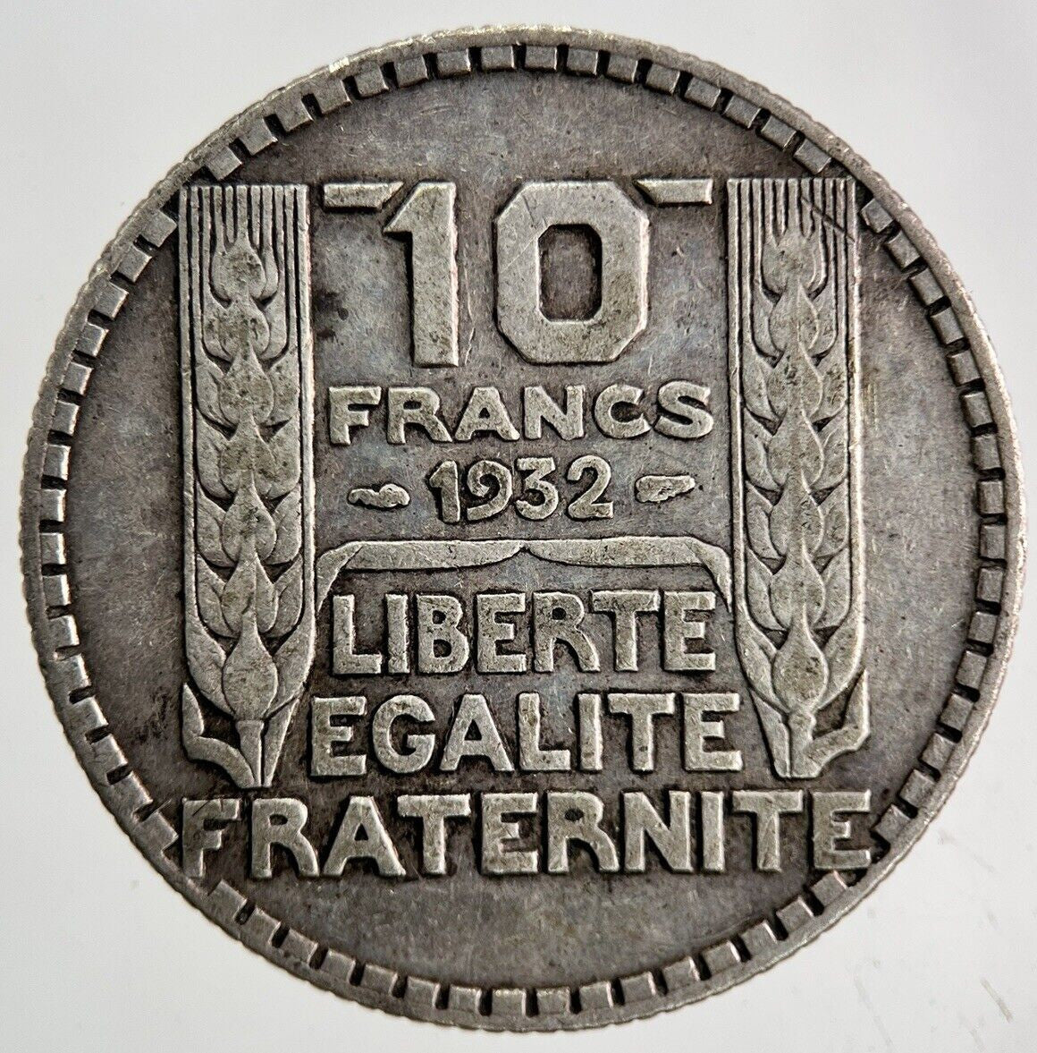 1932 France 10 Francs Silver Coin | Very High Grade