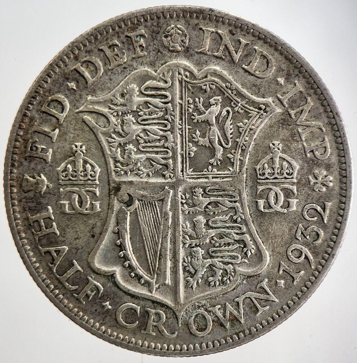1932 George V Half-Crown Silver Coin | Fine Collectable Grade