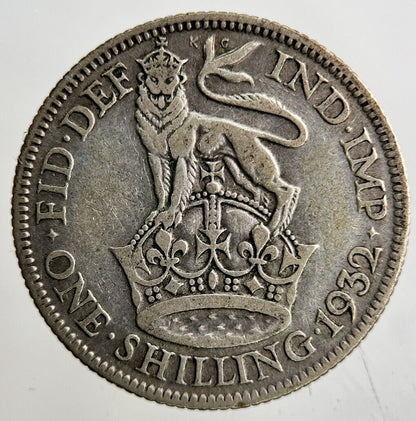 1932 George V Shilling Silver Coin | Collectable Grade