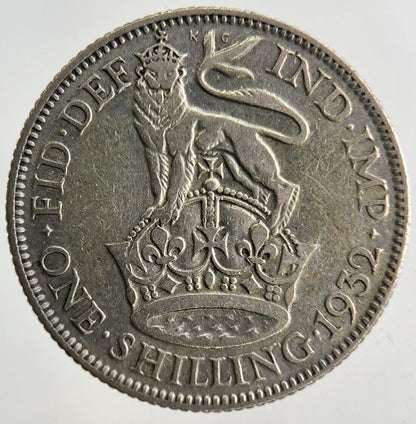 1932 George V Shilling Silver Coin | Collectable Grade