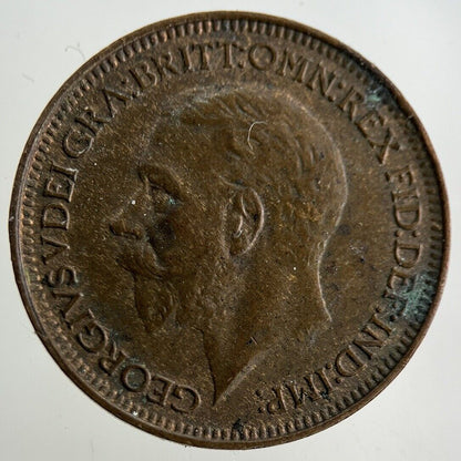 1932 George V Farthing Coin | Very High Grade
