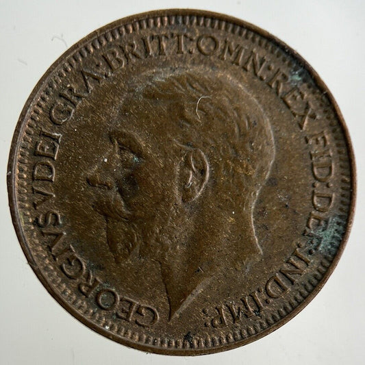 1932 George V Farthing Coin | Very High Grade