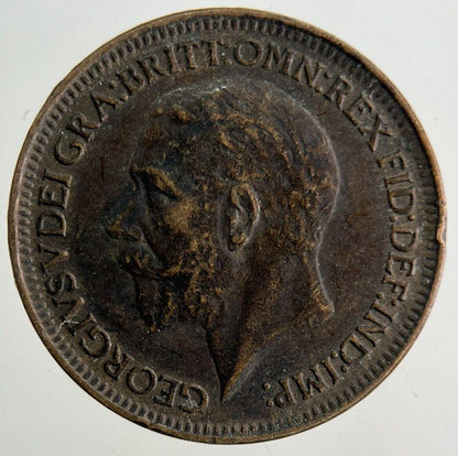 1932 George V Farthing Coin | Fine Collectable Grade