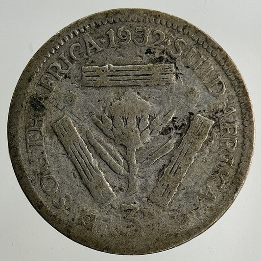 1932 South Africa Threepence Silver Coin | Collectable Grade