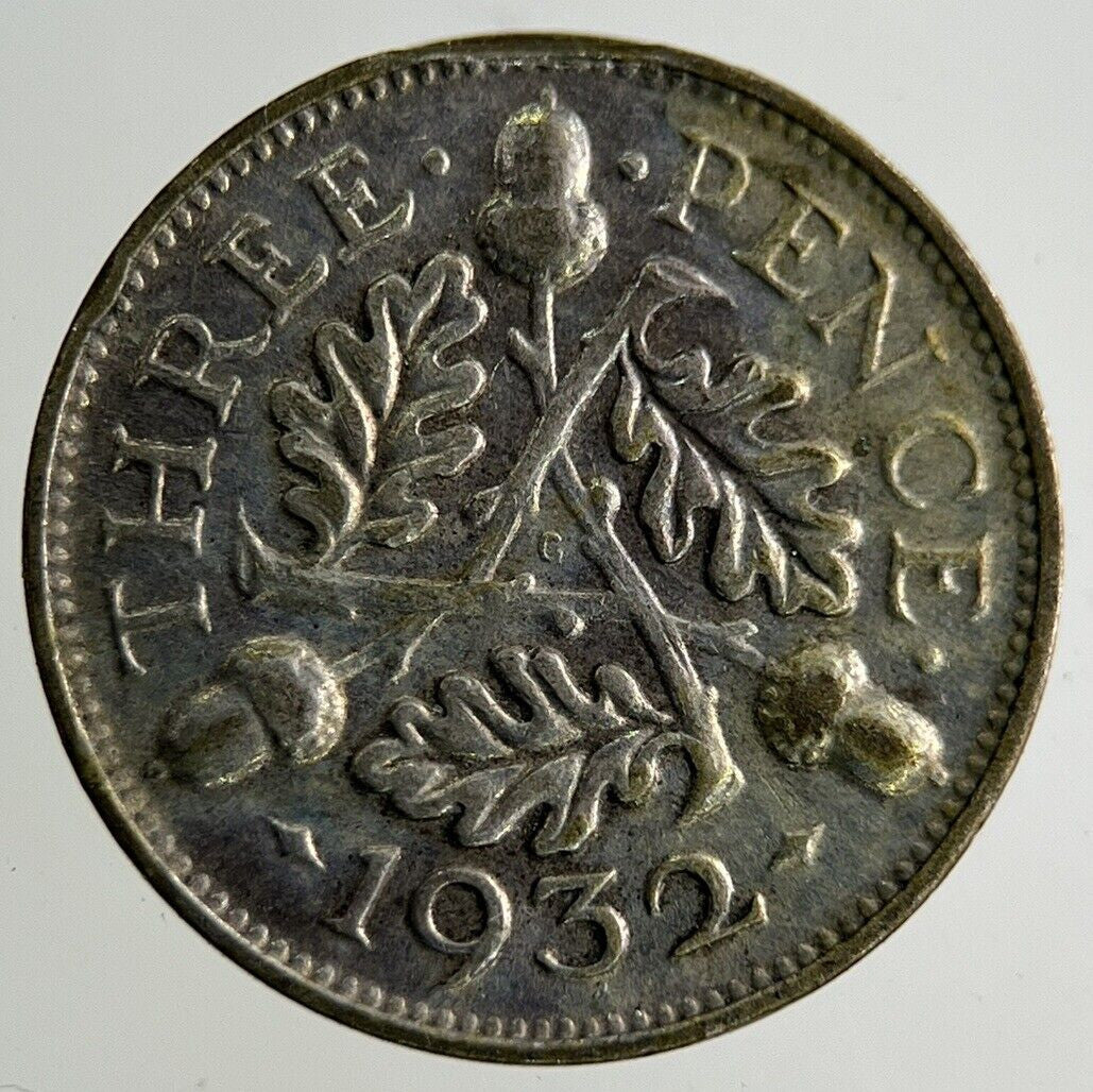 1932 George V Threepence Silver Coin | Collectable Grade