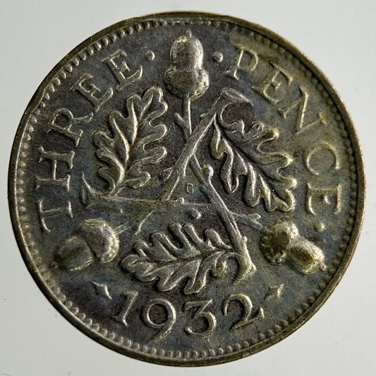 1932 George V Threepence Silver Coin | Collectable Grade