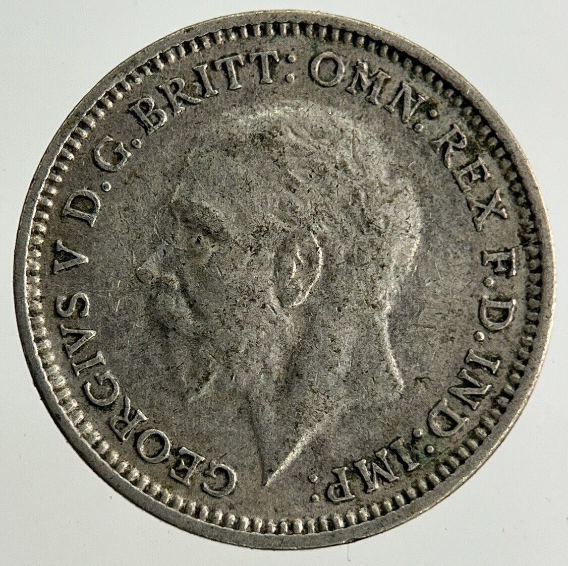 1932 George V Threepence Silver Coin | Fine Collectable Grade