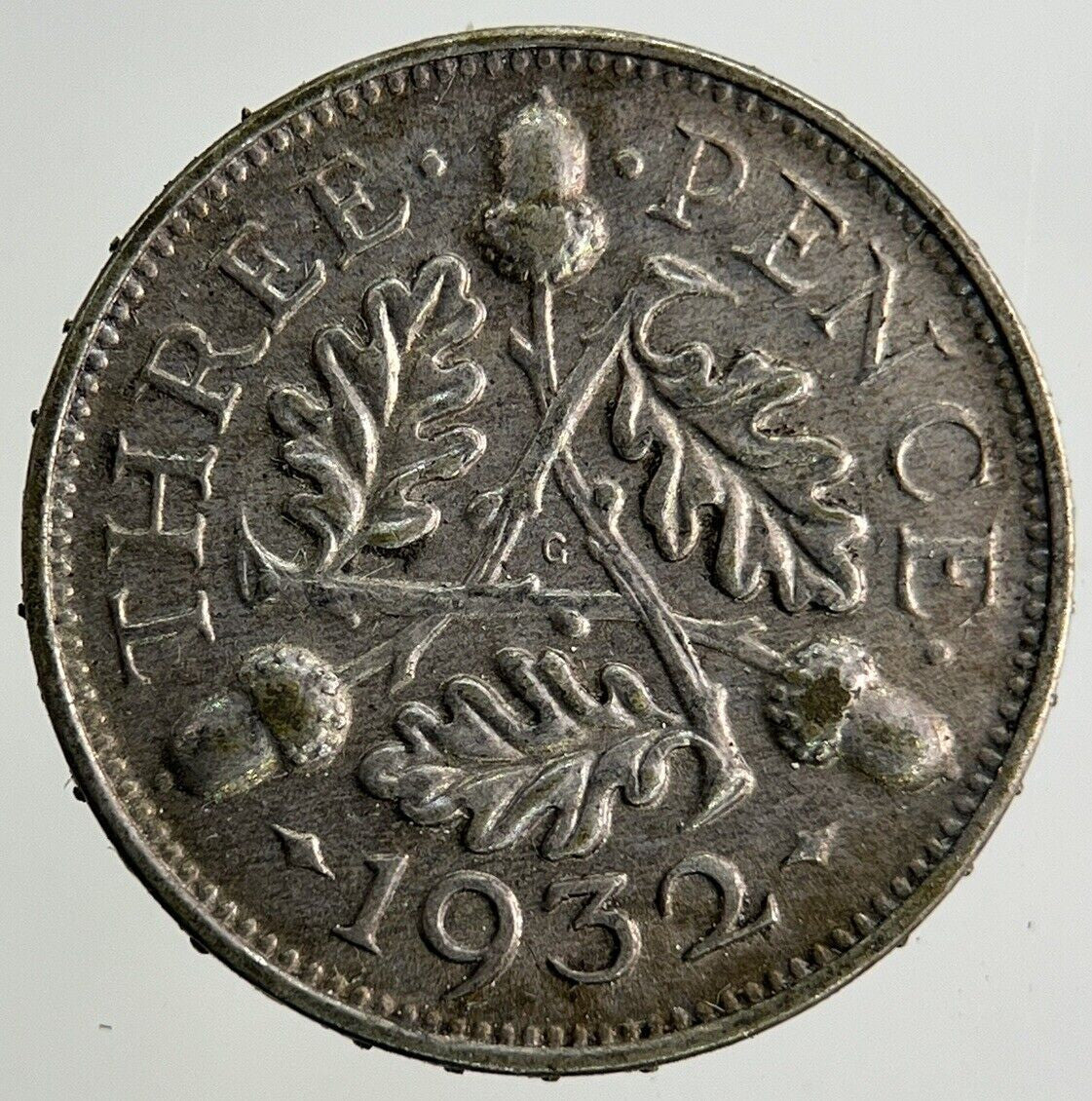 1932 George V Threepence Silver Coin | Fine Collectable Grade