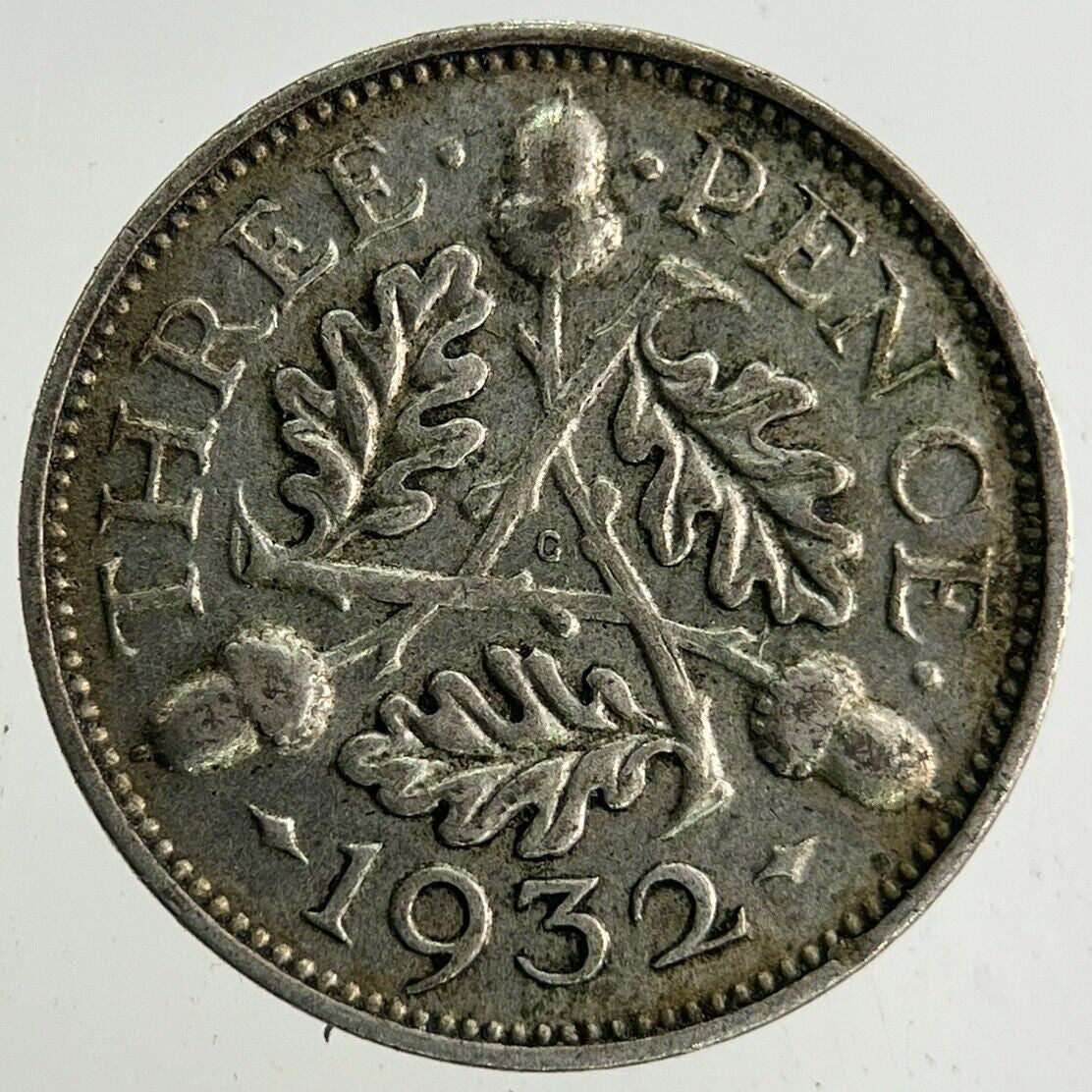 1932 George V Threepence Silver Coin | Collectable Grade