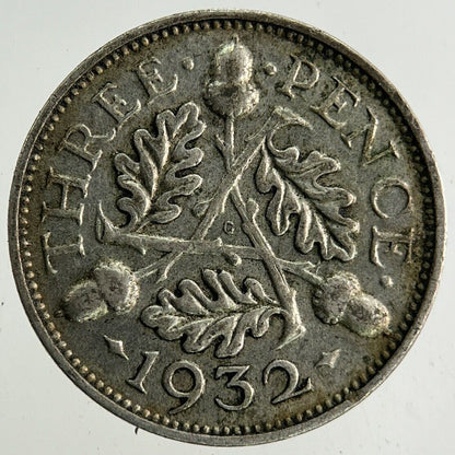 1932 George V Threepence Silver Coin | Collectable Grade