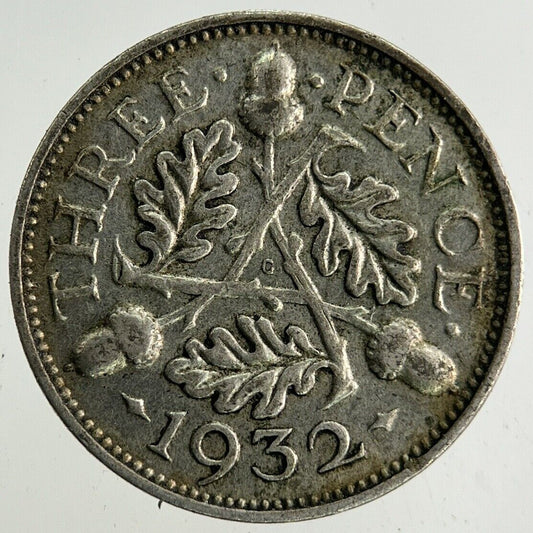 1932 George V Threepence Silver Coin | Collectable Grade
