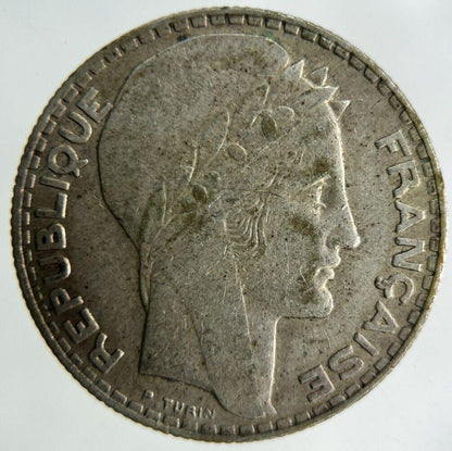 1933 France 10 Francs Silver Coin | Very High Grade