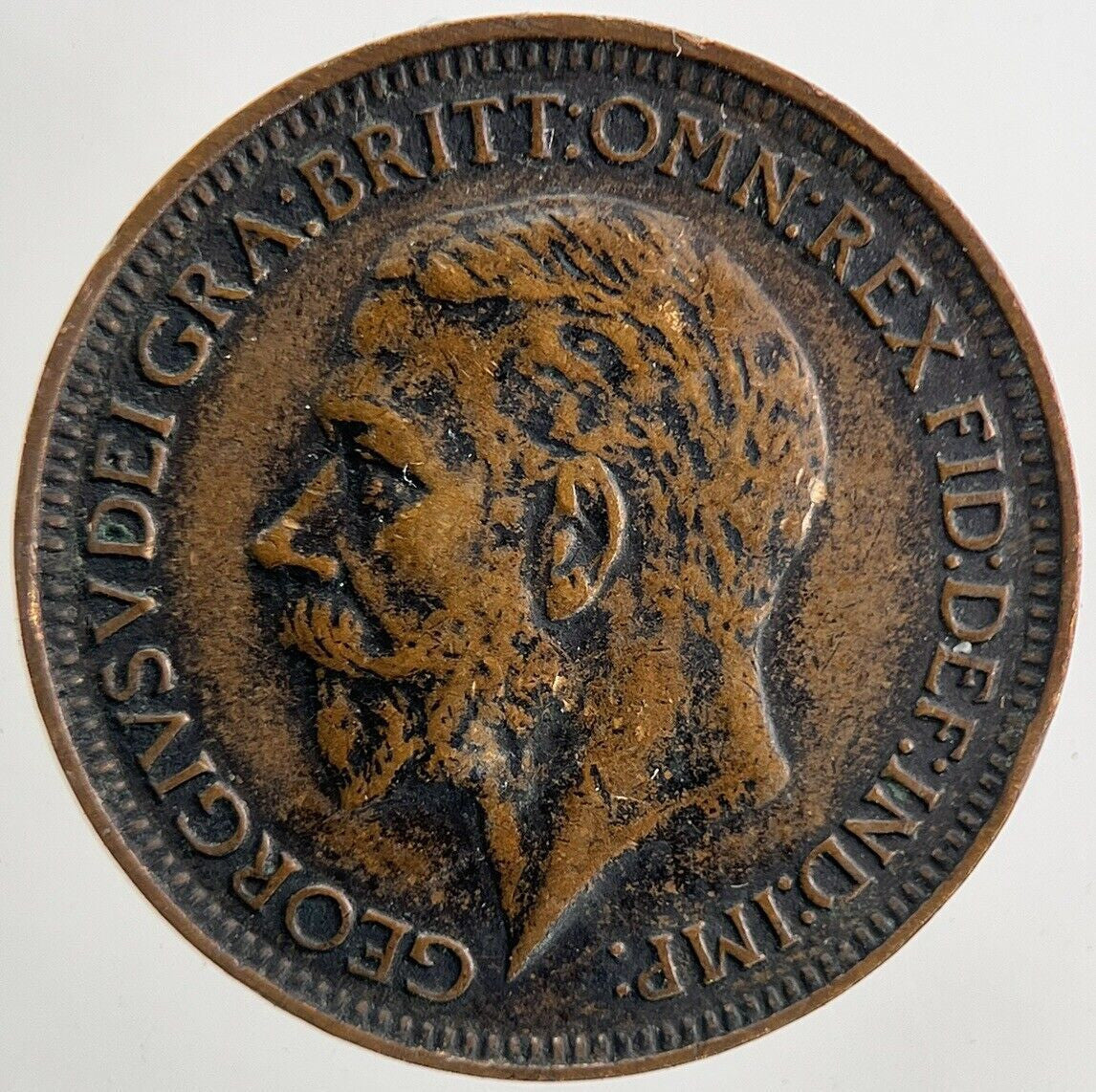 1933 George V Farthing Coin | Very High Grade