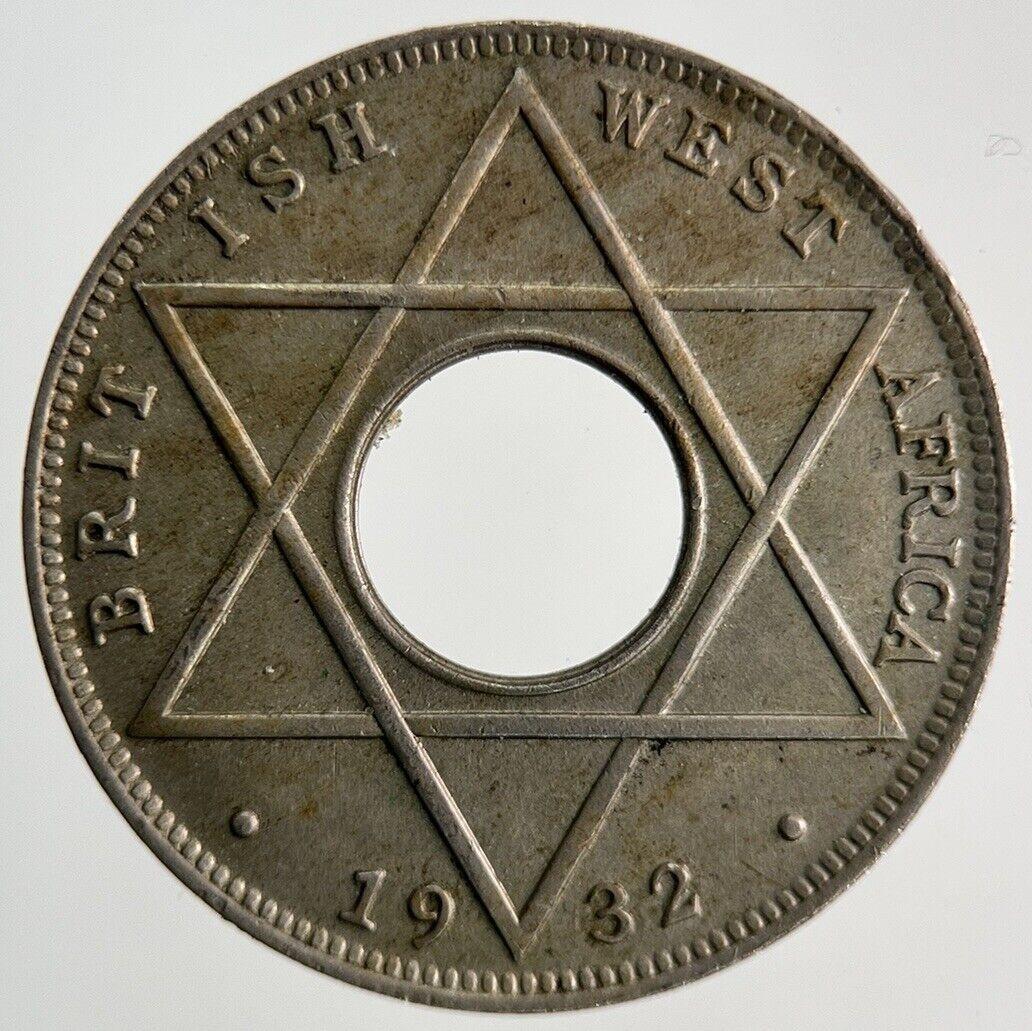 1932 West Africa 1/10th One Tenth Penny Coin | Very High Grade