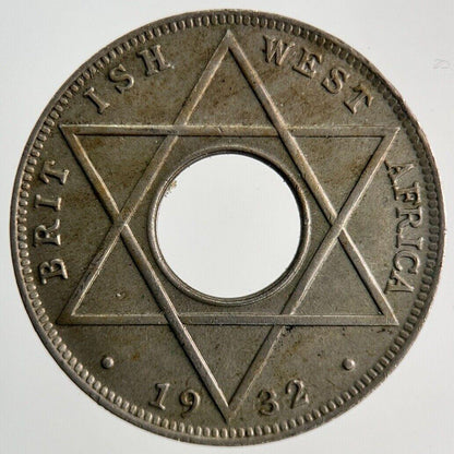 1932 West Africa 1/10th One Tenth Penny Coin | Very High Grade