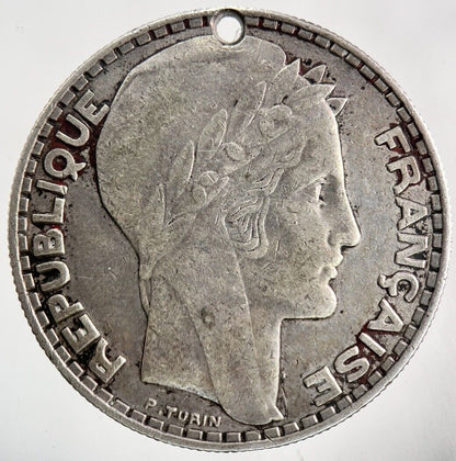 1933 France 20 Francs Silver Coin | Very High Grade