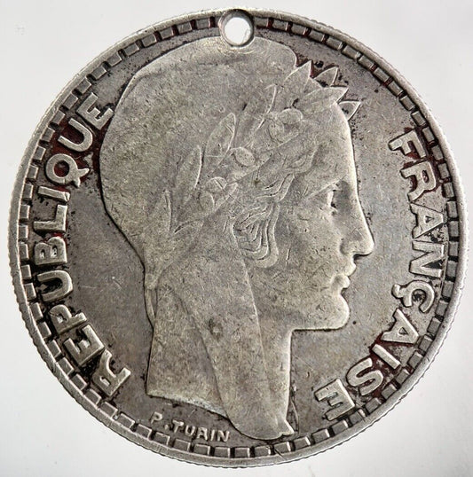 1933 France 20 Francs Silver Coin | Very High Grade