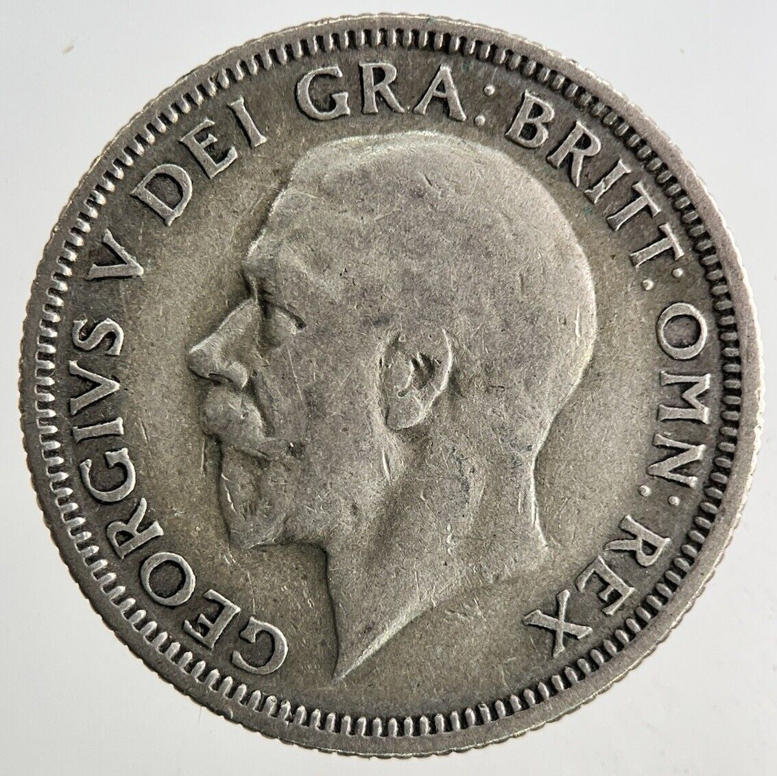 1933 George V Shilling Silver Coin | Fine Collectable Grade