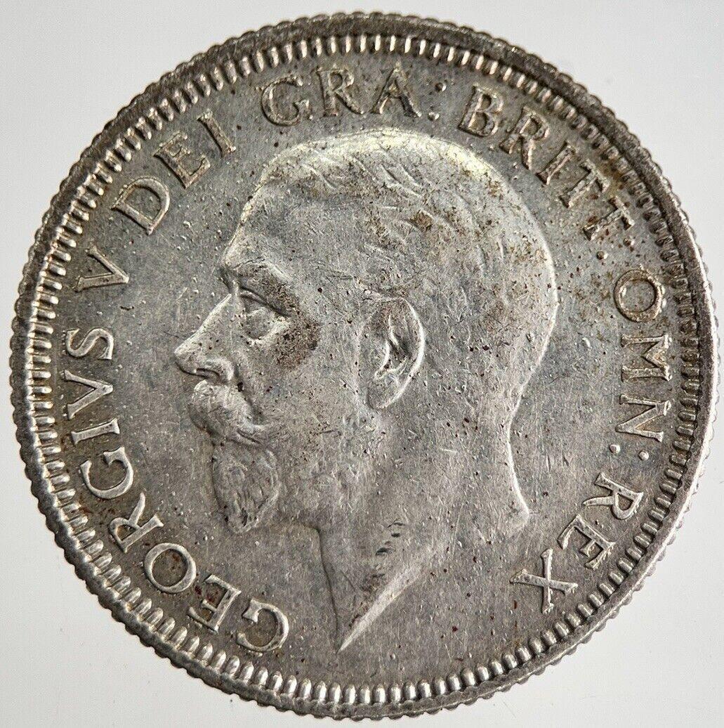 1933 George V Shilling Silver Coin | Very High Grade | a8781