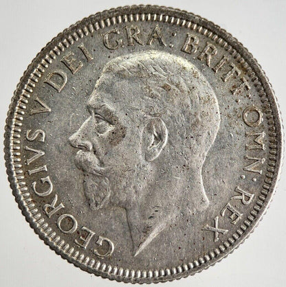 1933 George V Shilling Silver Coin | Very High Grade | a8781