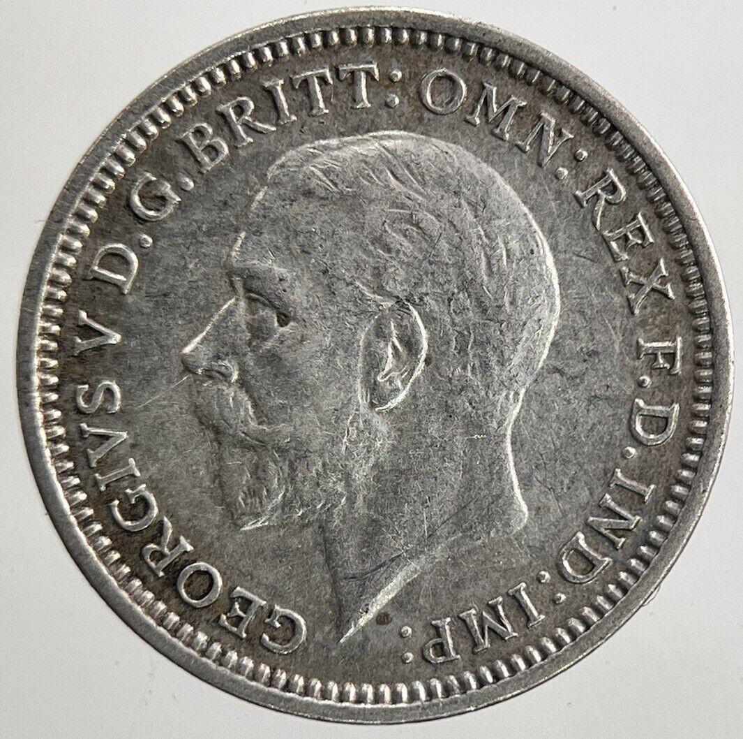 1933 George V Threepence Silver Coin | Very High Grade